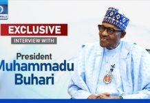 President Muhammadu Buhari On Live Interview On Channels
